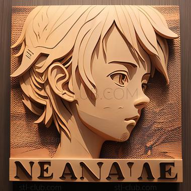 3D model Your name anime (STL)